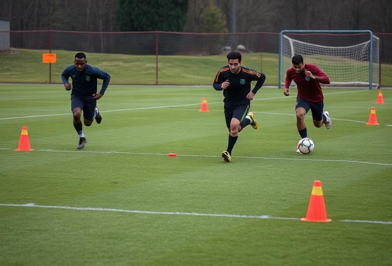 100 Exercices de Vitesse Appliqués au Football
